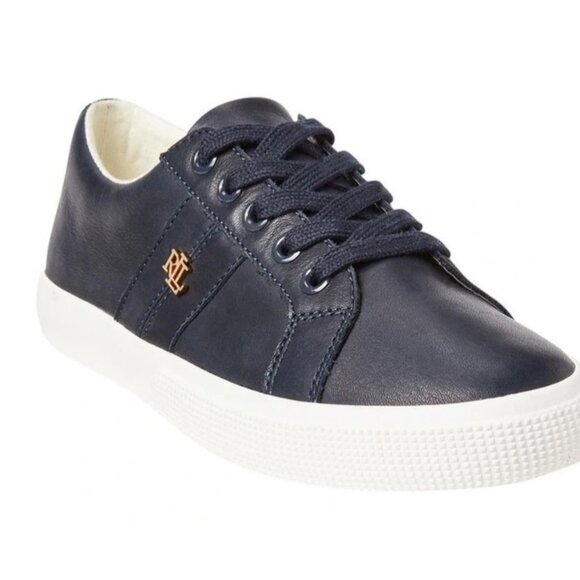Lauren Ralph Lauren Women’s Janson Sneakers – Size 9.5 – Lauren Navy – New - Picture 8 of 9